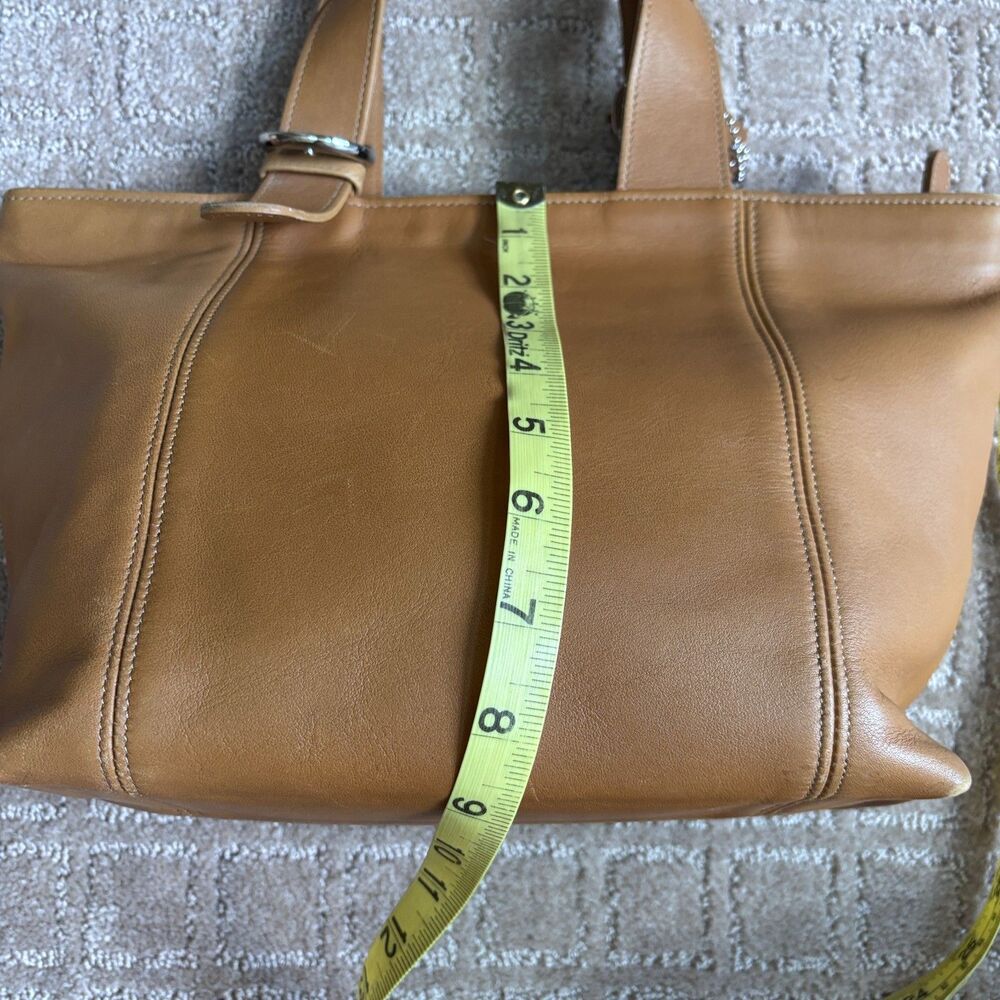 Coach Vintage Soho Waverly Tote Purse 4133 Tan Leather Classic 90s Mini Clean - Picture 12 of 14